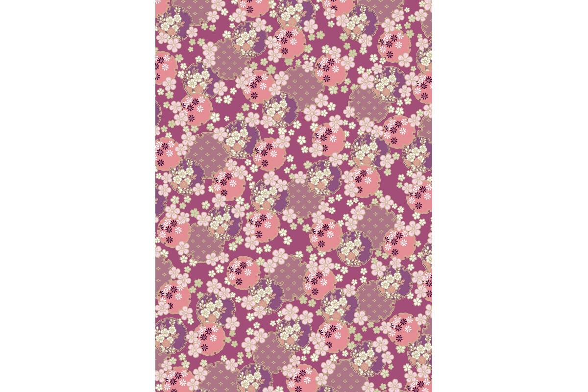 和紙ちよがみ / たおやか 【扇と輪】の画像