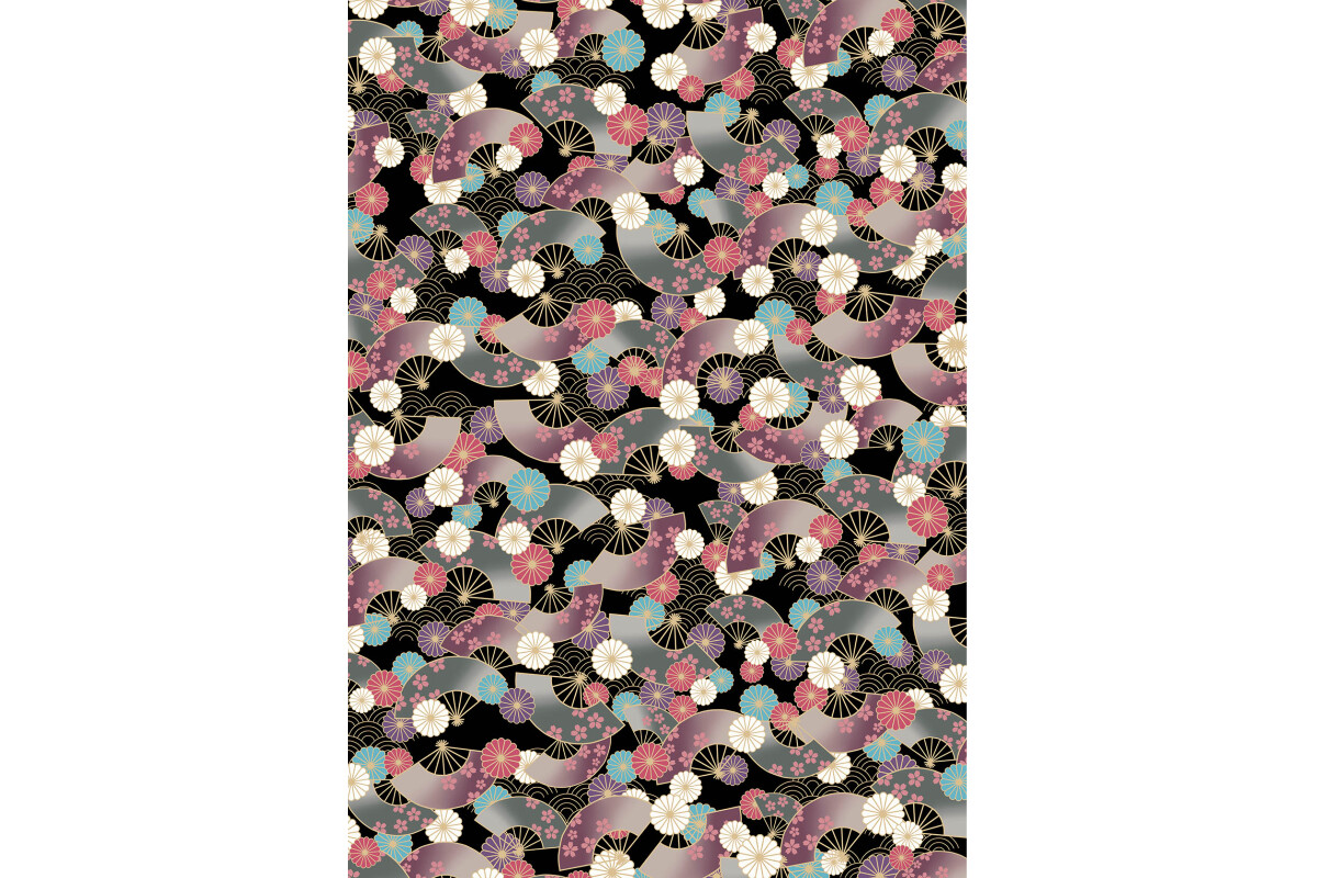 和紙ちよがみ / たおやか 【扇と輪】の画像