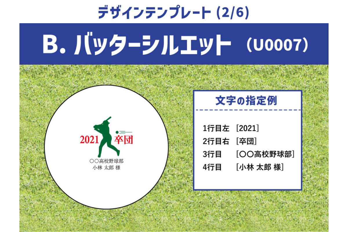 【6～10球まで】名前入り野球ボール【特注】の画像