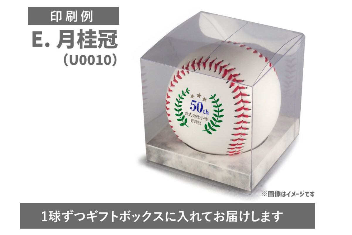 【11～23球】名前入り野球ボール【特注】の画像